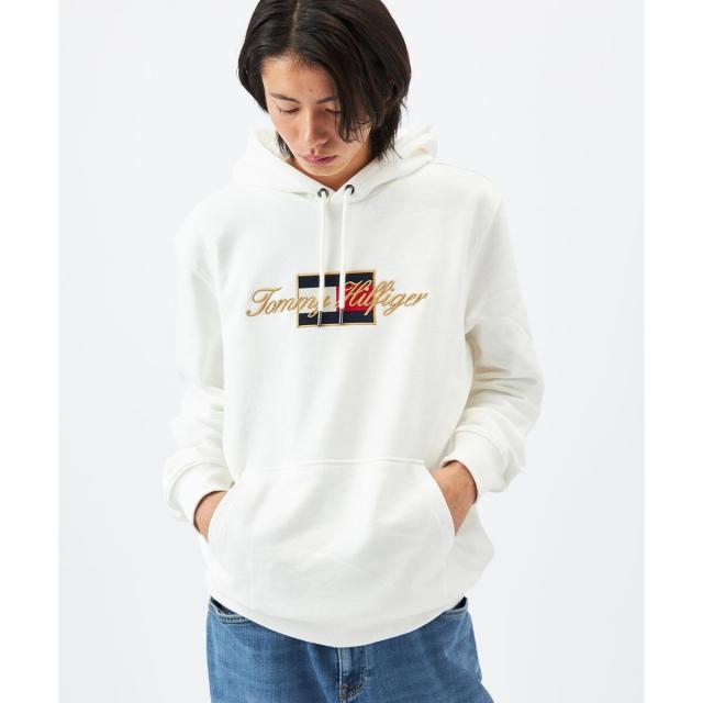 トミー ヒルフィガー（Tommy Hilfiger）/ゴールドエンブロイダーフーディー