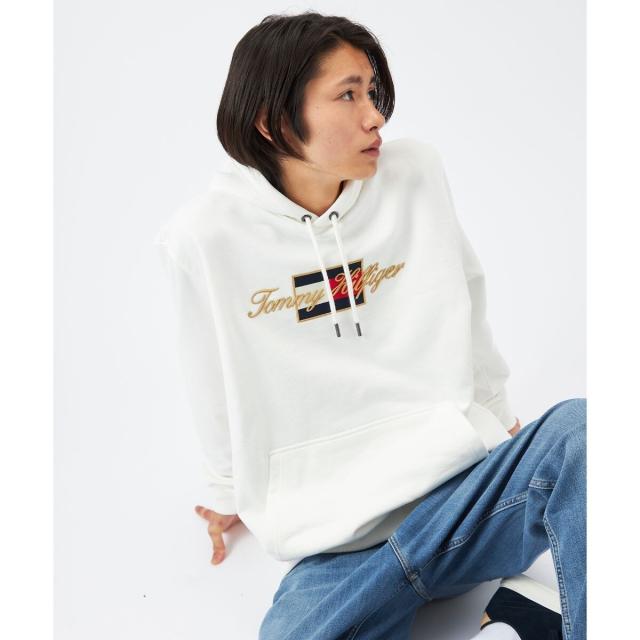 トミー ヒルフィガー（Tommy Hilfiger）/ゴールドエンブロイダーフーディー