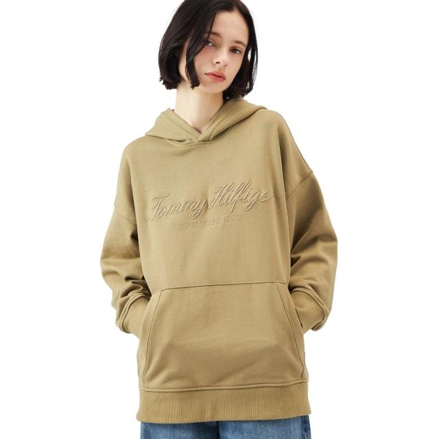トミー ヒルフィガー（Tommy Hilfiger）/【オンライン限定】オーバーサイズロゴフーディ_1