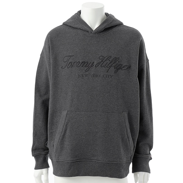 トミー ヒルフィガー（ ）/【オンライン限定】オーバーサイズロゴフーディ