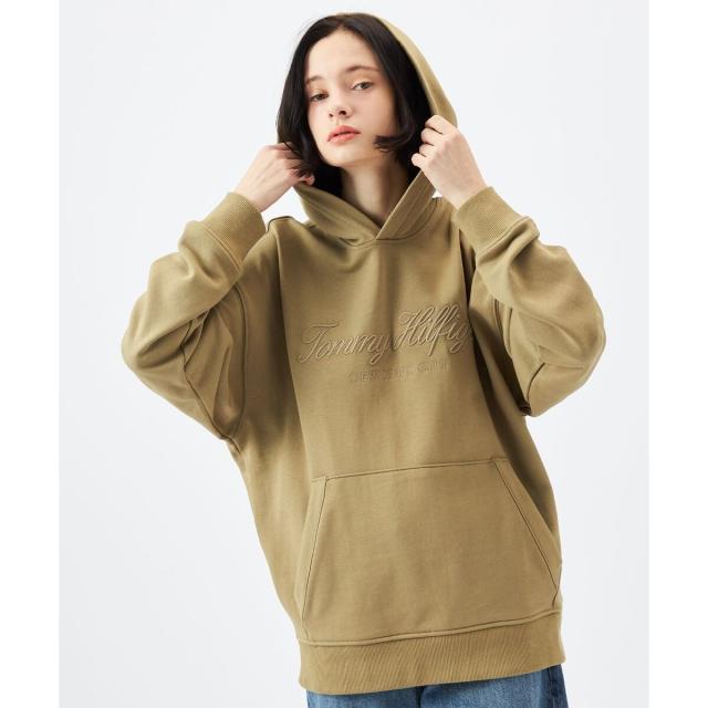 トミー ヒルフィガー（Tommy Hilfiger）/【オンライン限定】オーバーサイズロゴフーディ_3