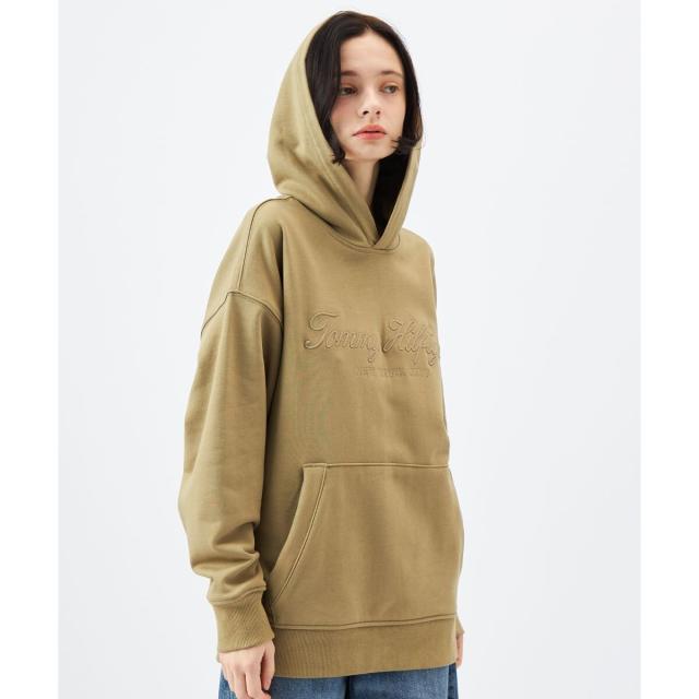 トミー ヒルフィガー（Tommy Hilfiger）/【オンライン限定】オーバーサイズロゴフーディ_4