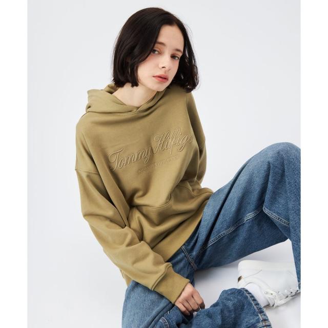 トミー ヒルフィガー（Tommy Hilfiger）/【オンライン限定】オーバーサイズロゴフーディ_8