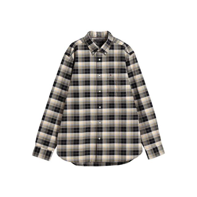 トミー ヒルフィガー（ ）/コットンオックスフォードヘリテージプレイドルーズフィットシャツ