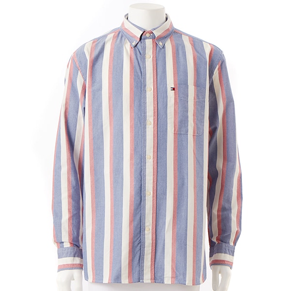 【NEW】トミー ヒルフィガー（ ）/ヘリテージオックスフォードアイコンストライプシャツ
