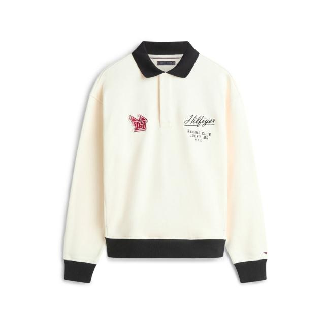 トミー ヒルフィガー（Tommy Hilfiger）/モダンアスレジャーラグビーカラートレーナー_4