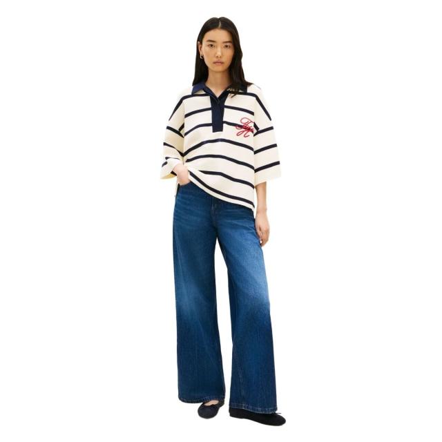 トミー ヒルフィガー（Tommy Hilfiger）/コットンフルニードルリラックスポロシャツ_2
