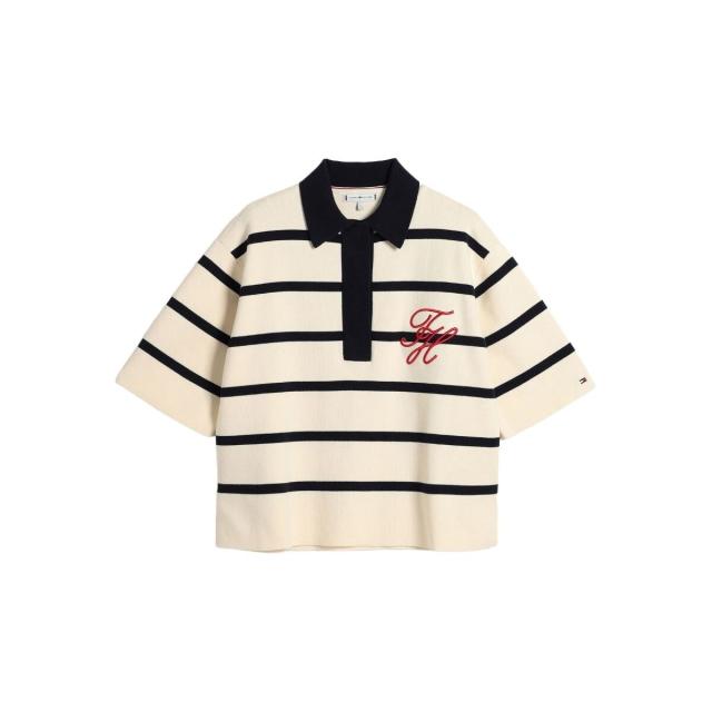 トミー ヒルフィガー（Tommy Hilfiger）/コットンフルニードルリラックスポロシャツ_4