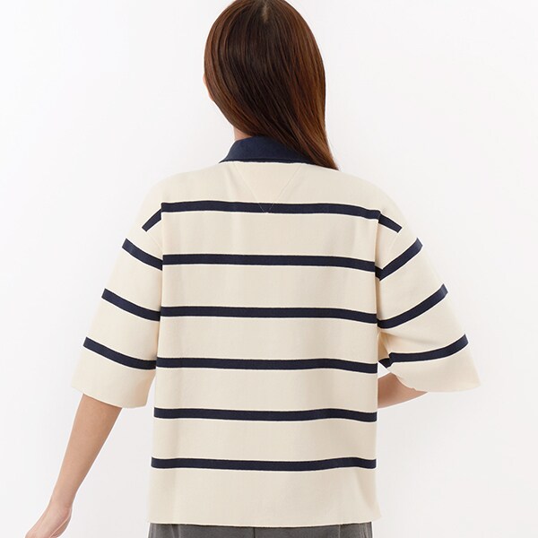 トミー ヒルフィガー（Tommy Hilfiger）/コットンフルニードルリラックスポロシャツ_7