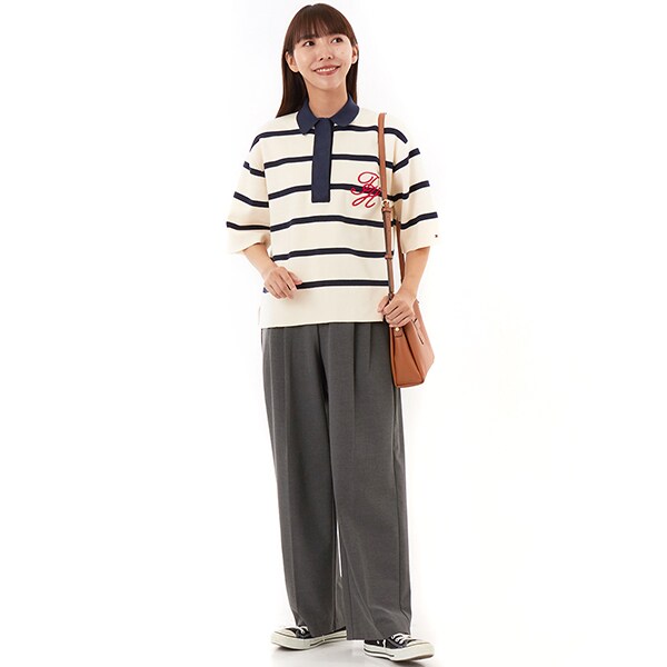 トミー ヒルフィガー（Tommy Hilfiger）/コットンフルニードルリラックスポロシャツ_9
