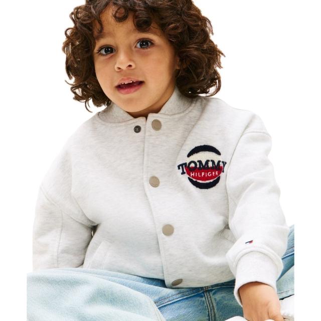 トミー ヒルフィガー（Tommy Hilfiger）/BOYS バスケットボールグラフィックボンバージャケット_2