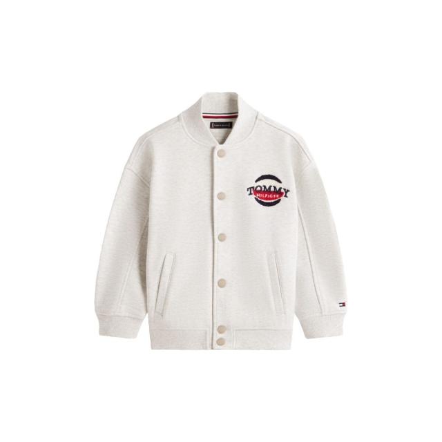 トミー ヒルフィガー（Tommy Hilfiger）/BOYS バスケットボールグラフィックボンバージャケット_4