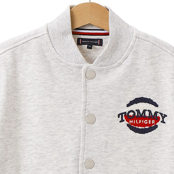 トミー ヒルフィガー（Tommy Hilfiger）/BOYS バスケットボールグラフィックボンバージャケット_6