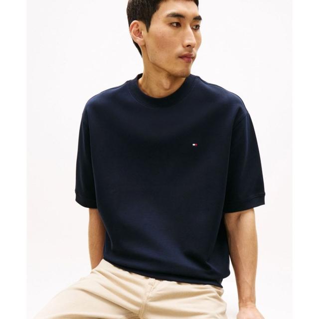 トミー ヒルフィガー（Tommy Hilfiger）/ダブルニットショートスリーブスウェットシャツ_2