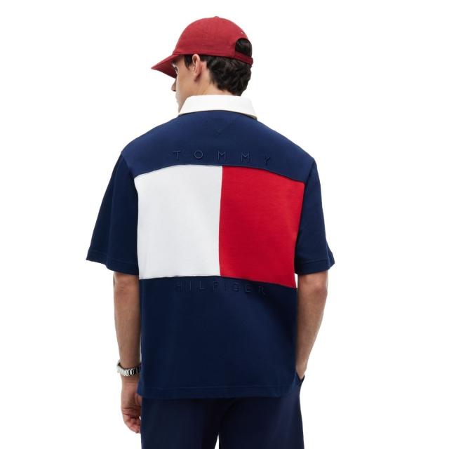 トミー ヒルフィガー（Tommy Hilfiger）/ビッグフラッグリラックスポロ