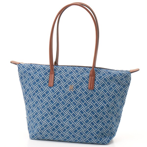トミー ヒルフィガー（Tommy Hilfiger）/ポペットフラッグデニムトートバッグ