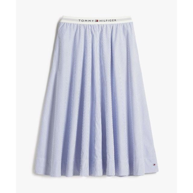 トミー ヒルフィガー（Tommy Hilfiger）/コットンポプリンミディスカート_5