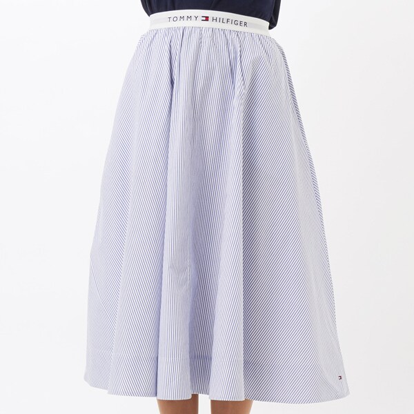 トミー ヒルフィガー（Tommy Hilfiger）/コットンポプリンミディスカート_6