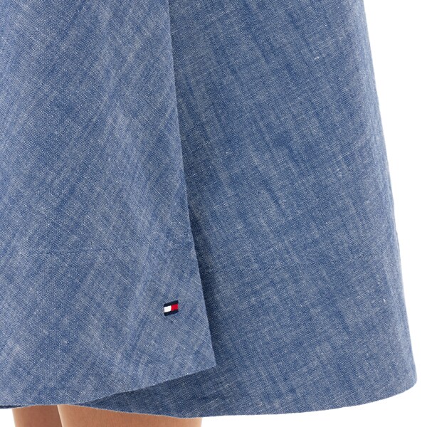 トミー ヒルフィガー（Tommy Hilfiger）/シャンブレーミディスカート_8