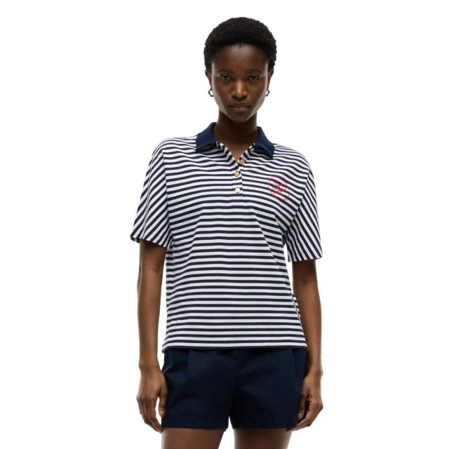 【NEW】トミー ヒルフィガー（Tommy Hilfiger）/バイカラーショートスリーブポロシャツ