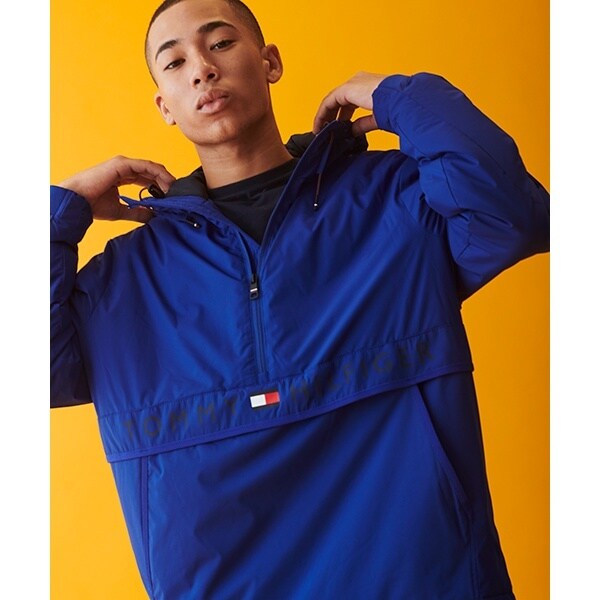 トミー ヒルフィガー/フーデッドストレッチアノラックの通販はau PAY