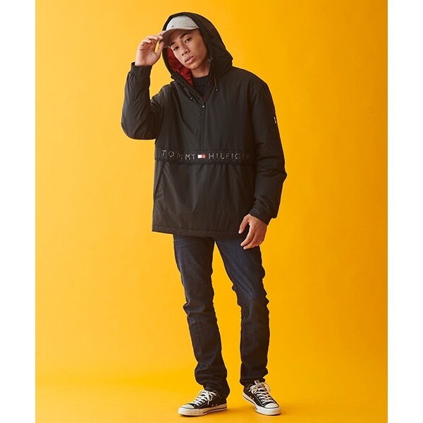 トミー ヒルフィガー/フーデッドストレッチアノラックの通販はau PAY