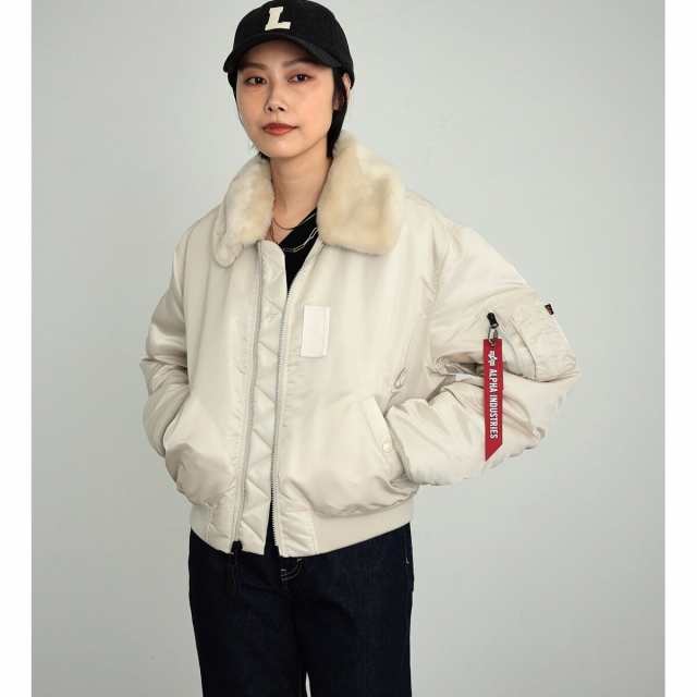 アルファ インダストリーズ（ALPHA INDUSTRIES）/レディース B−15 ミリタリーブルゾン