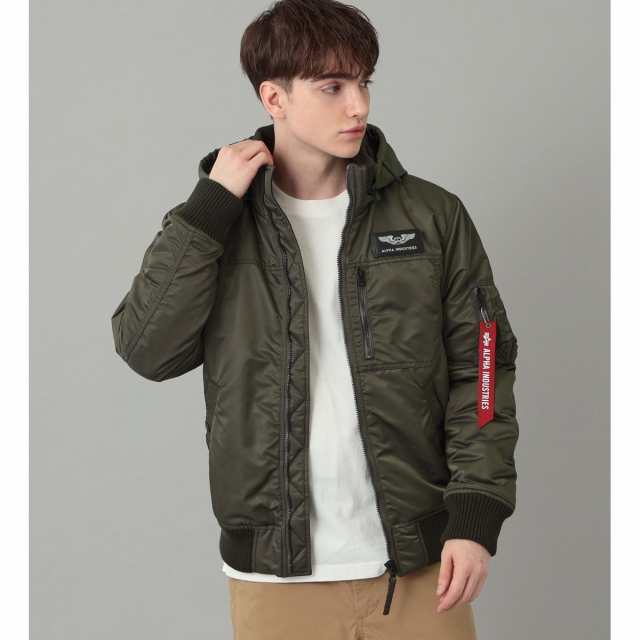 アルファ インダストリーズ（ALPHA INDUSTRIES）/フーデッドリブ 