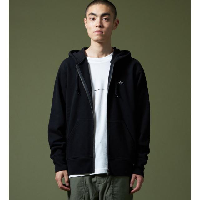 アルファ インダストリーズ（ALPHA INDUSTRIES）/ベーシックAシンボルフルジップパーカー 8,800円