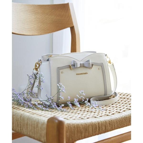 サマンサベガ（Samantha Vega ）/ソリッドリボンショルダーバッグ