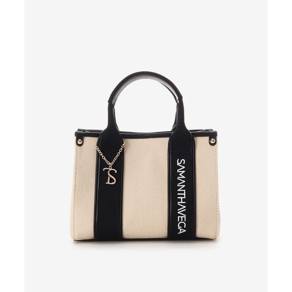 サマンサベガ（Samantha Vega ）/ロゴテープキャンバスショルダーバッグ（ミニ）