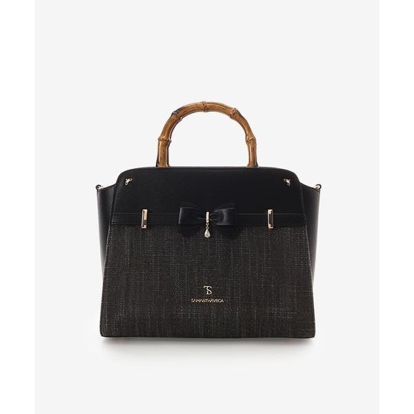 サマンサベガ（Samantha Vega ）/バンブーアクセントリボンハンドバッグの通販は