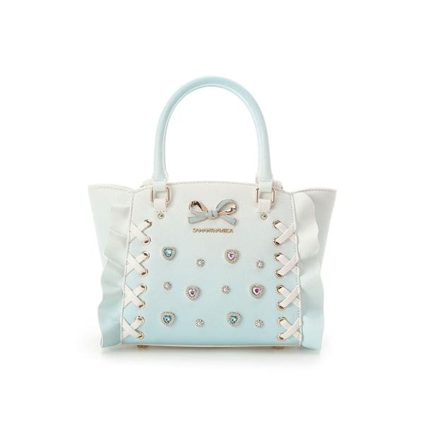 サマンサベガ（Samantha Vega ）/レースアップハートビジューグラデーションフラッター（ミニ）の通販は 16,401円