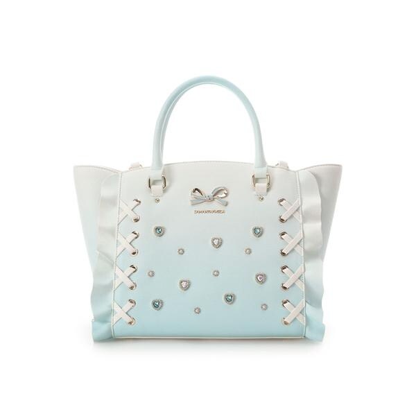 サマンサベガ（Samantha Vega ）/レースアップハートビジューグラデーションフラッター（小）