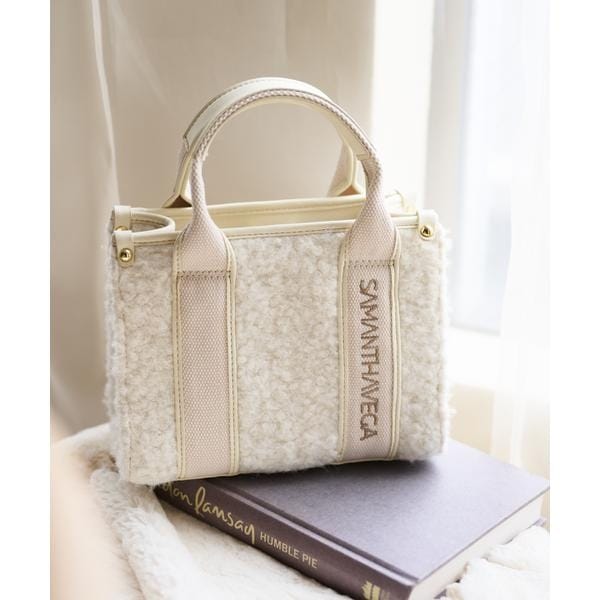 サマンサベガ（Samantha Vega ）/ロゴテープボアミニバッグ