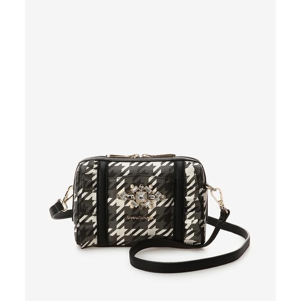 サマンサベガ（Samantha Vega ）/チェックビジューフリルショルダーバッグの通販は 12,936円