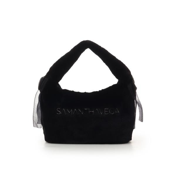 サマンサベガ（Samantha Vega ）/シフォンリボンファーワンハンドルバッグ