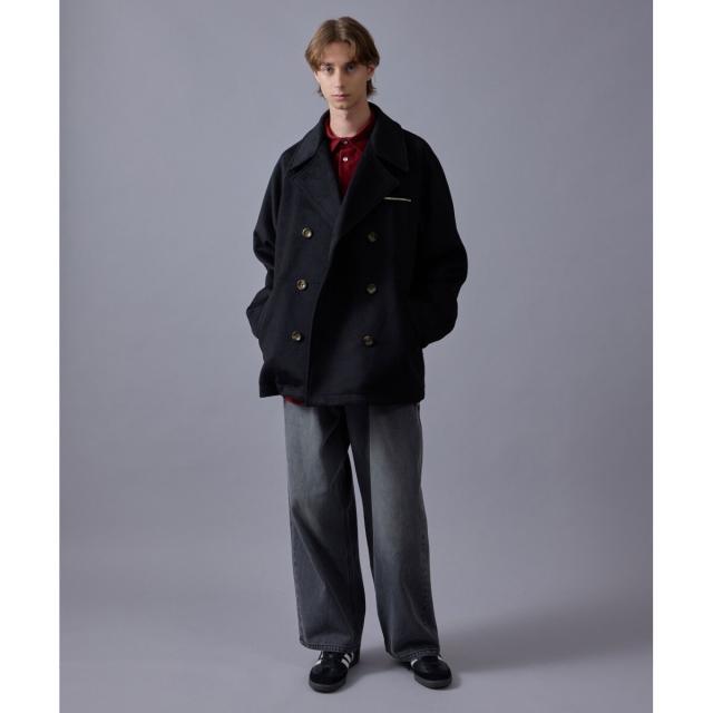 ジュンレッド（JUNRED）/ダブルブレストウールショートコートの通販は