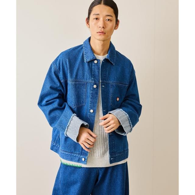 ジュンレッド（JUNRED）/別注/RED KAPデニムロールアップブルゾン