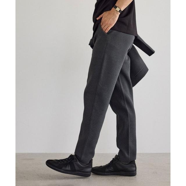 ジュンレッド（JUNRED）/ミラノリブGOODフィットスラックス/セットアップ対応