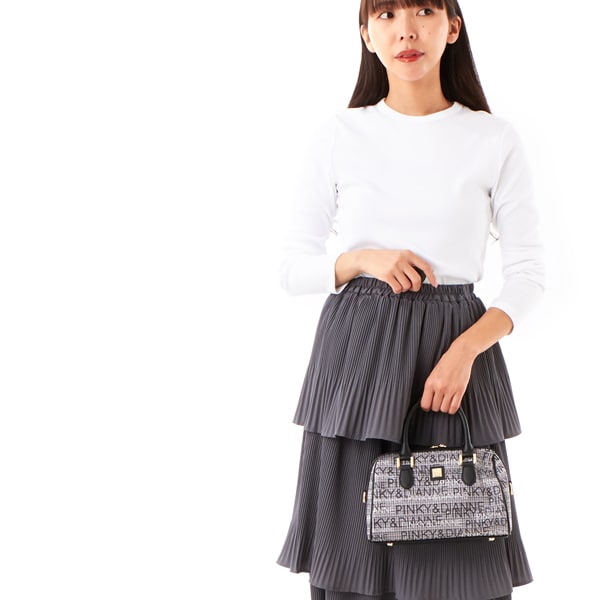 【NEW】ピンキー＆ダイアン（PINKY&DIANNE）/ピンキー＆ダイアン　ミックスツイード　２WAYボストンの通販は