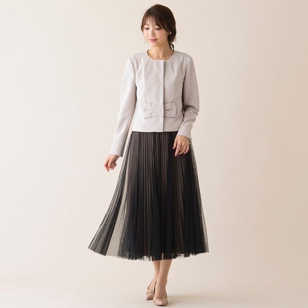 ローズティアラ（Rose Tiara）/チュール×プリーツスカートの通販はau