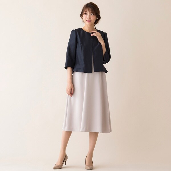 きりまる　新品　ローズティアラ　50 シャンタンボレロ　ネイビー ローズティアラ/シャンタンボレロ ヴィンテージ