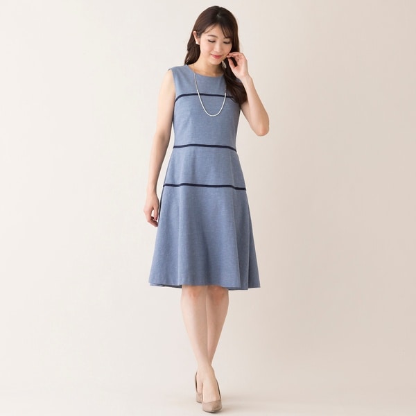 ローズティアラ（Rose Tiara）/【セットアップ可】リネン混ワンピース