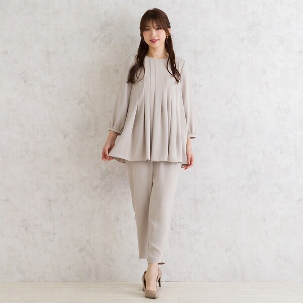 ローズティアラ（Rose Tiara）/【セットアップ可】テーパードパンツ