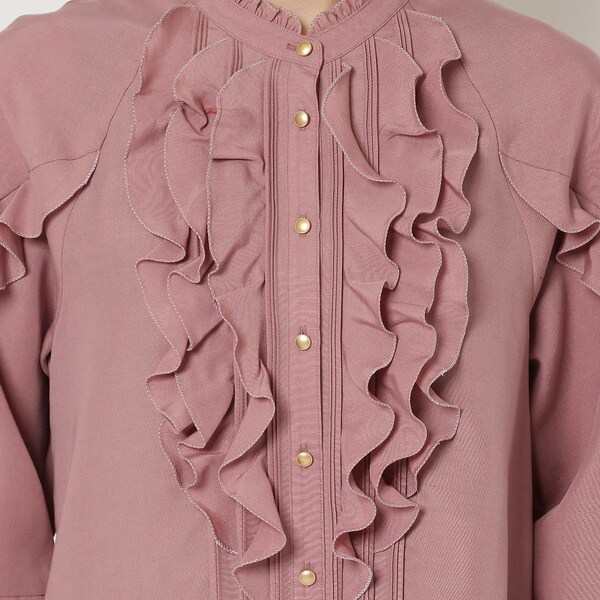 ローズティアラ（Rose Tiara）/ダンガリーラッフルフリルブラウスの通販は