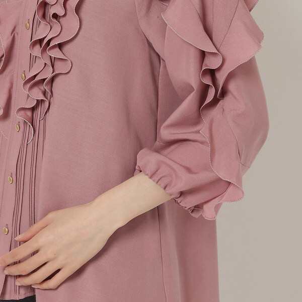ローズティアラ（Rose Tiara）/ダンガリーラッフルフリルブラウスの通販は