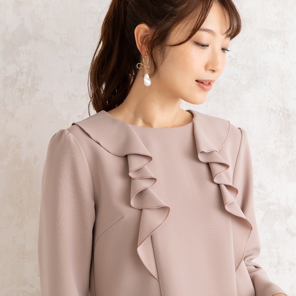 ローズティアラ（Rose Tiara）/【セットアップ対応】フリルブラウス