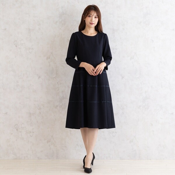 ローズティアラ（Rose Tiara）/リボン切替ワンピース