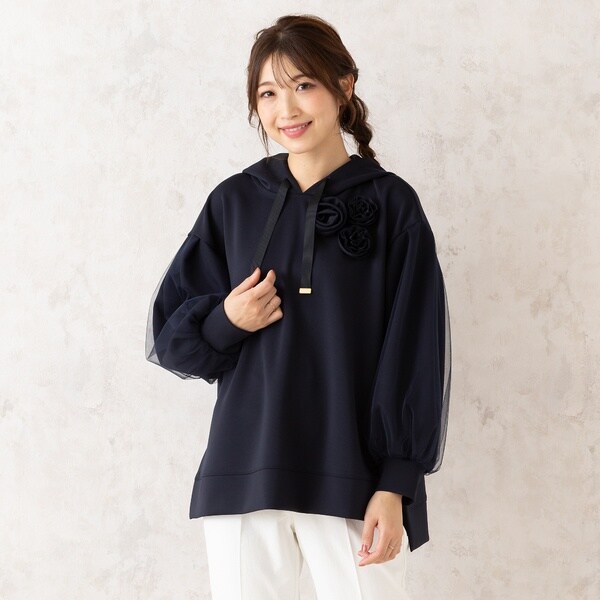 ローズティアラ（Rose Tiara）/オーバーサイズパーカー
